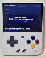 Miyoo Mini Plus+ Handheld Retro Game Console, SanDisk Ultra 128GB, White