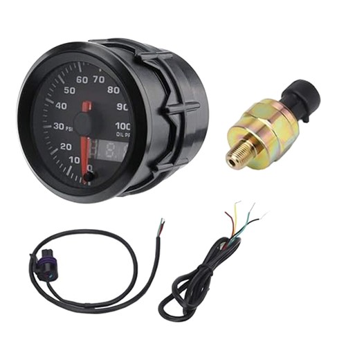 52mm color led digital - 2",