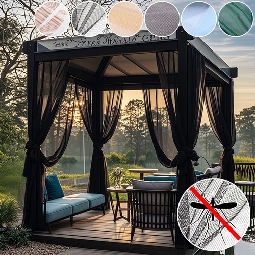 Outdoor curtain mosquito net - outdoor,