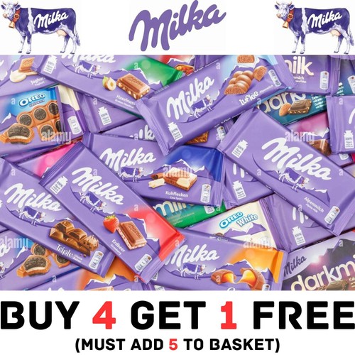 Milka chocolate bars alpine - milka,