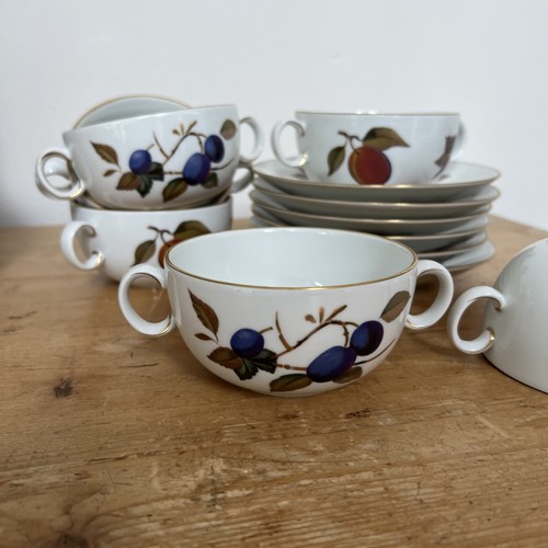 Royal worcester evesham soup - royal,