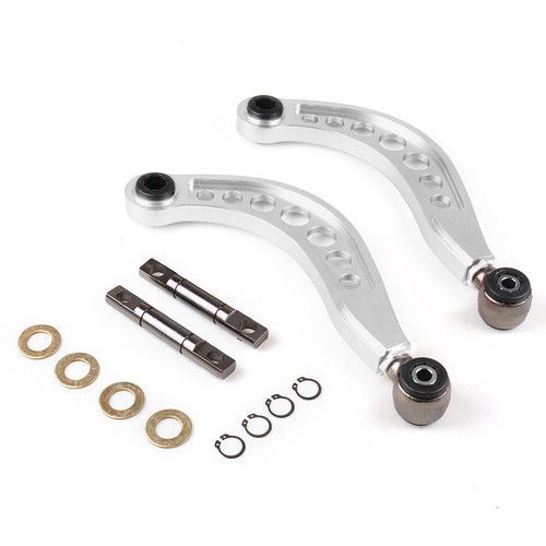 Silver aluminium rear camber - silver,