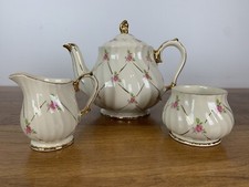 Sadler Teapot Creamer Sugar 4