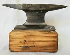 Vtg silversmith jewelers anvil