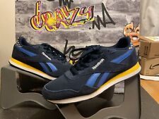 Mens Reebok Royal Ultra Trainers navy UK7 classic smart casual vgc🔥