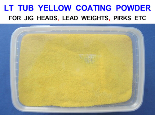 Tub yellow lead weight - lead,