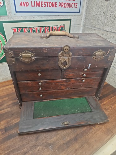 N36 antique wood machinist - antique,