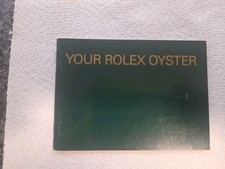 Your Rolex Oyster Booklet