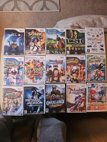 Nintendo wii games - 15, bundle
