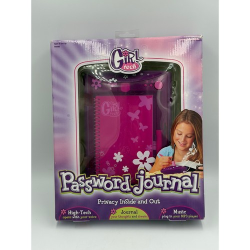 Girl tech password journal - girl,