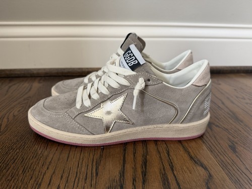 Golden goose ballstar taupe - goose,
