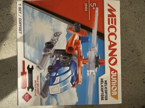Meccano junior helicopter - meccano,