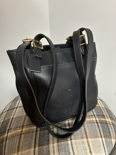 Vintage coach black leather - vintage,
