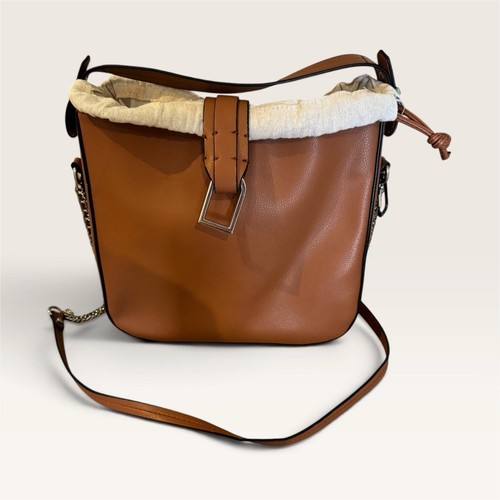 Zara tan cognac bucket - tan,
