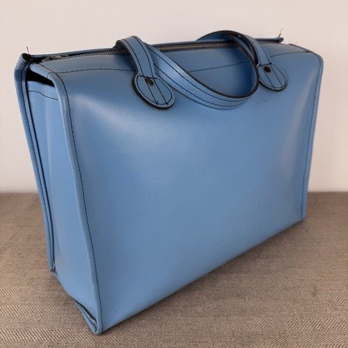 Vintage sky blue vinyl - sky,