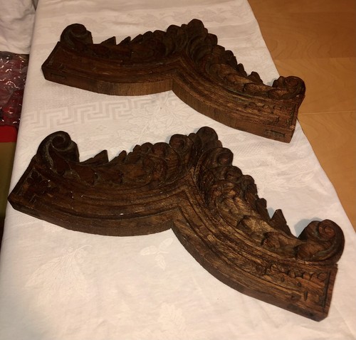 Large carved antique - 2,