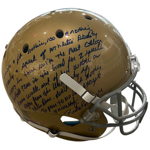 Rudy ruettiger autographed - rudy,