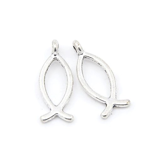 Metal alloy christian fish - christian,