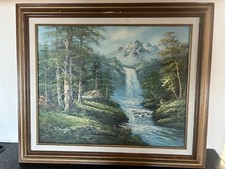 Vintage 1960's Original Oil