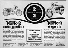 1960 Norton Jubilee 250 & 600