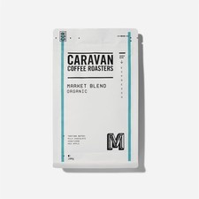 Caravan Coffee Roasters Organic Market Blend Beans 200g - 2 Pack