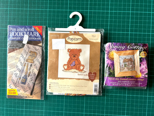 Joblot small cross - cross, stitch