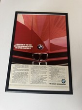 Framed Original Red E21 BMW