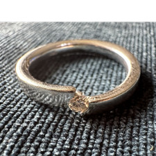 14k (585) white gold Solitaire