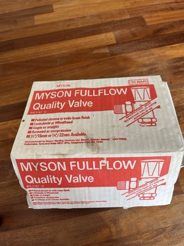 Myson fullflow 15mm chrome - myson,