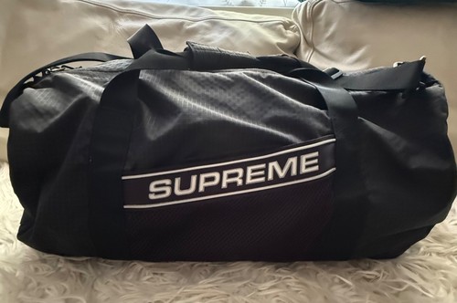 Supreme duffle bag black fw20 - supreme,