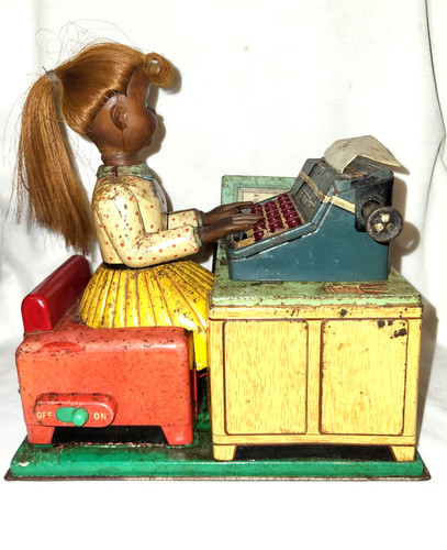 Vintage battery operated tin - vintage,