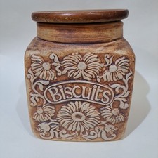 Quantock Design Studio Pottery Somerset Storage Jar Biscuits