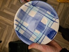 rare vintage dining set blue