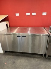 Stainless Steel Commercial Catering Table With Shelves 150x80x90