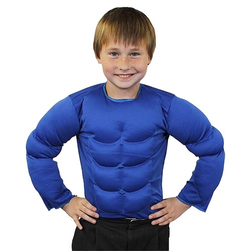 Child padded blue - child, muscle