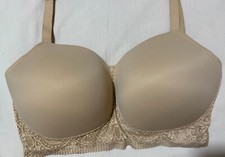 M&S BODY SUMPTUOUSLY SOFT NONWIRED POST SURGERY FULLCUP BRA In ROSE QUARTZ 36D