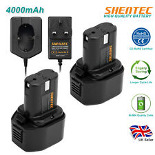 7.2V 4000mAh Ni-MH Battery/Charger For Hitachi Nail Gun NR90GC 325292 DS7DV EB7