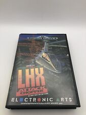 LHX Attack Chopper Sega Mega Drive W/Manual 16 Bit Retro PAL 1992 #1088