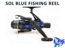 2 x Lineaeffe Sol Float / Spinning Fishing Reel With Line BLUE Fishing Reels