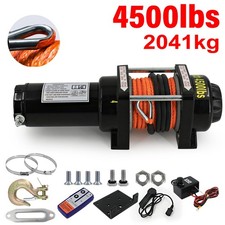 4500lb 12V Electric Car Winch