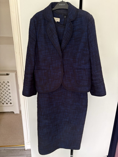 Hobbs piece blue black check - blue/black,