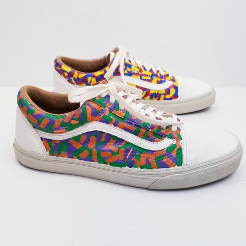 Vans old skool leather custom - old,