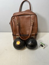 Vintage Brown Leather Bowling