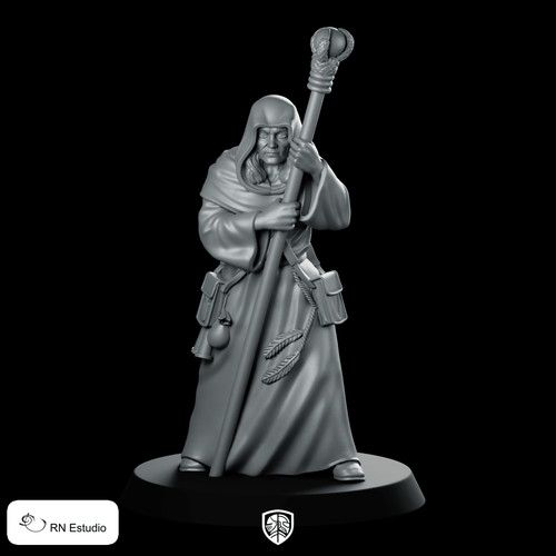 Raistlin the mage - mage, miniature