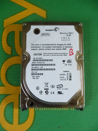 Seagate 40gb ide - seagate,