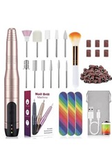 Brand New HAPAW Cordless Nail Drill Machine Rechargeable Electric Kit Portable