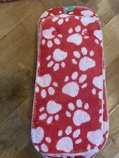 Tots Bots Peenut Bamboozle Pads Dog Paw Pawfect Print Reusable Cloth Nappy