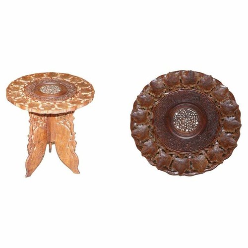 Hand carved burmese rosewood - carved,