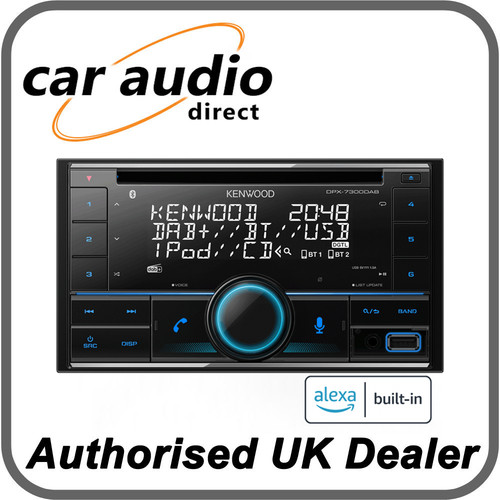 Kenwood dpx 7300dab double din - double,