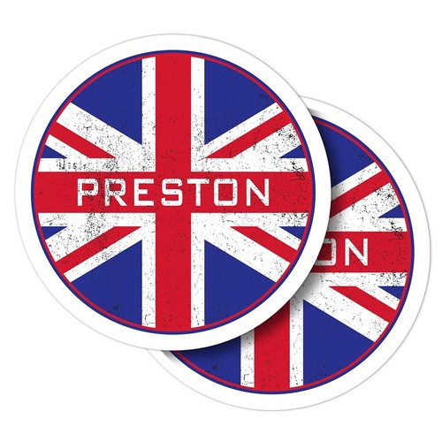 Vinyl stickers preston - 2x,